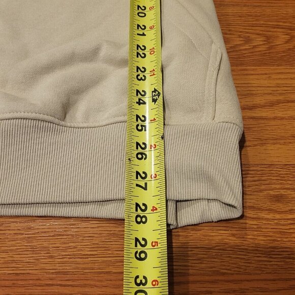 NASA Hoodie Sweatshirt Astronaut Graphic Size XS New with Tag Tan Cream H&M - Picture 7 of 11